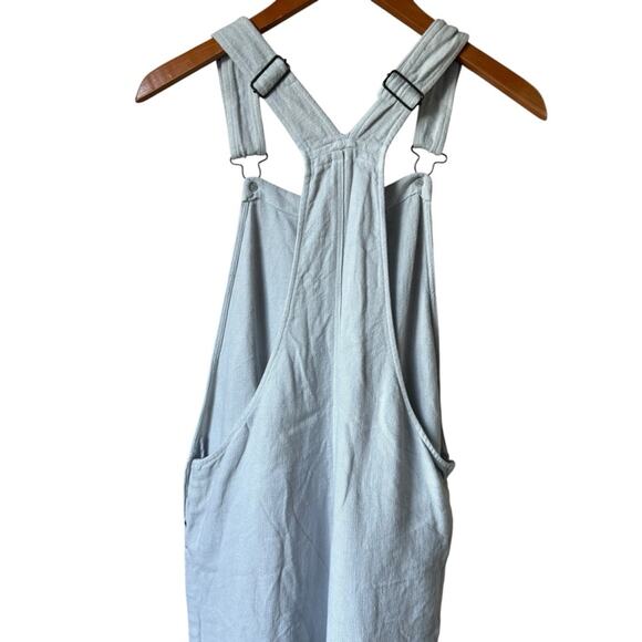 Matteo Los Angeles Vintage Linen Light Blue Girls Jumpsuit Size XXL Juniors - Picture 7 of 10